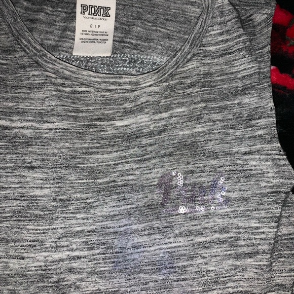 Victoria’s Secret Pink Small Bling Tank Top & Biker Shorts Set - Picture 4 of 5